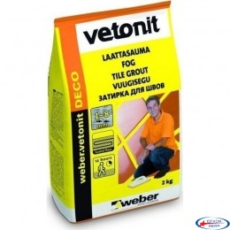 Затирка Web.vet. DECO 1 белый, 2 кг