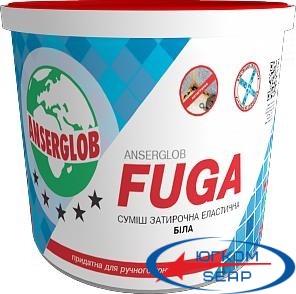 Затирка FUGA белая 3 кг