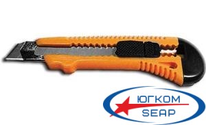 Нож технический 18 мм (усиленный) 10228