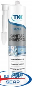Герметик силиконовый санитарный Tekasil Universal прозрачный - 22208