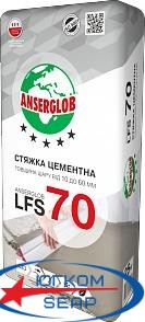 Стяжка цементная Anserglob LFS 70 25кг - 18959