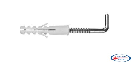Дюбель расп. с шурупом L-rakom 6*45