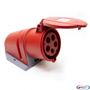 Розетка силова настінна 32А/5 (3Р+N+РЕ) IP44, TP electric (3107-307-1600)