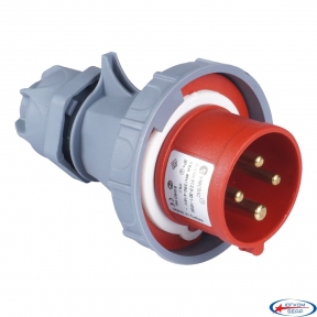 Вилка силова 32А/4 (3Р+РЕ) IP67, TP electric (3127-301-1600)