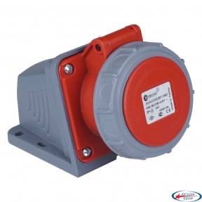 Розетка силова настінна 32А/4 (3Р+РЕ) IP67, TP electric (3127-307-1600)