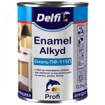 Емаль алкідна ПФ-115П Delfi зелений 0,9 кг