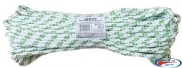 Шнур (Фал) капроновый 16-пряд. с серд., 12ммх20 м, р/н=2200 кгс (68430)