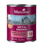 Емаль антикорозійна по металу 3в1, гладка Maxima чорний  2,5 л