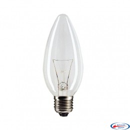Лампа Филипс свеча 40Вт Е14 (проз.)